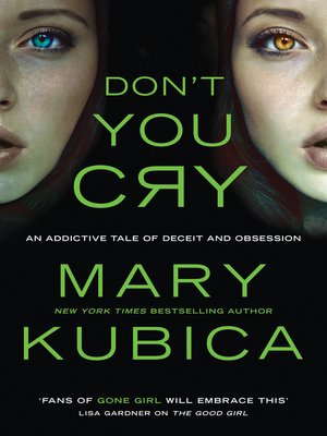 cover image of Don't You Cry
